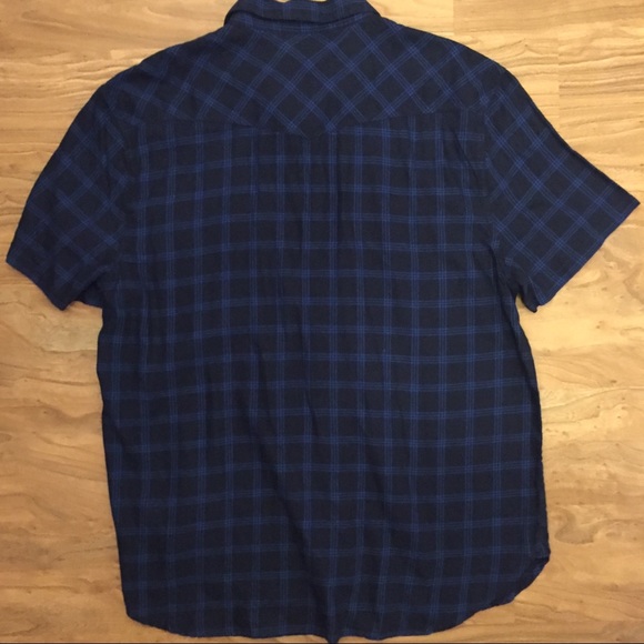 Sold! NWT! Lucky Brand Slim Fit Short Sleeve Shirt - Picture 3 of 8